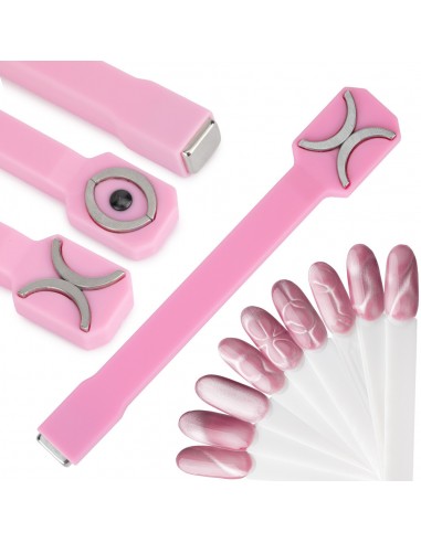 Molly Nails Dobbeltsidig Cat Eye...