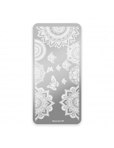 Stempelplate med mønstre...