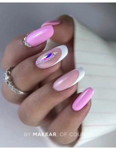 501 hvit UV Gel Polish Makear 2