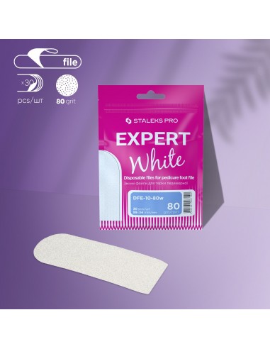 Engangs hvite filer til pedikyr...