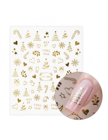 Selvklebende julegull...