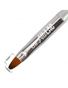 AlleLac nr. 6 hvit oval... 2