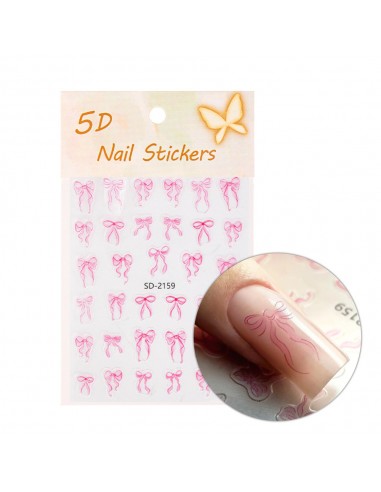 5D Negleklistremerker Selvklebende...