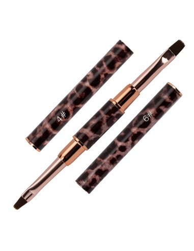 Dobbeltsidig gelbørste nr. 4 og nr. 6...