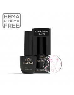 Top No wipe Hearts Makear 8 ml