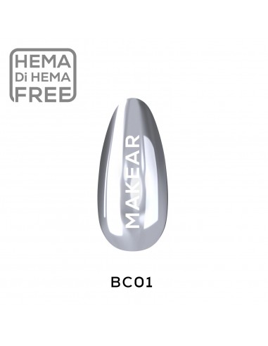 Liquid Effect Dust Chrome Silver BC01...