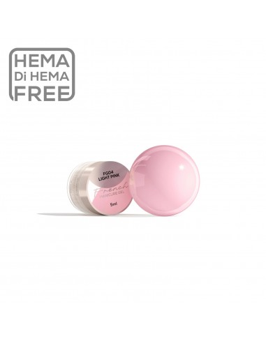 French Manicure Gel Light Pink Makear...