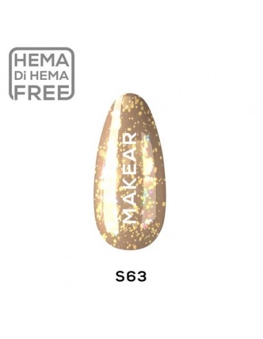S63 Gold Star - UV Gel Polish Makear
