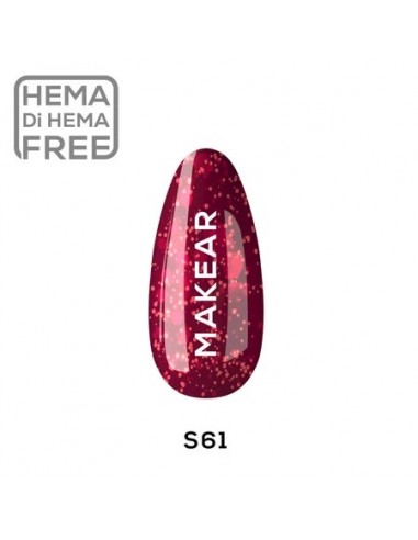 S61 Cherry Star - UV Gel Polish Makear