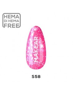 S58 Pink Star - UV Gel...