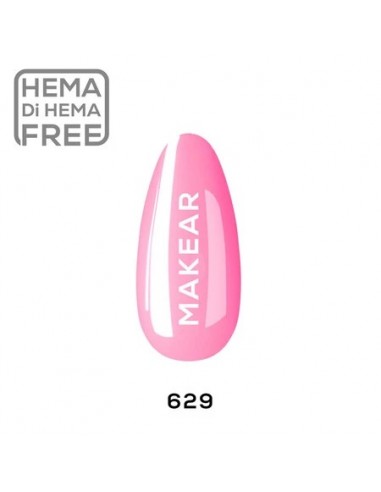 629 Peony - UV Gel Polish Makear 8ml.