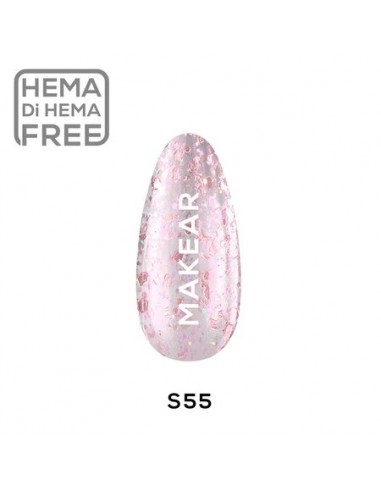 S55 Pink Aurora - UV Gel Polish Makear