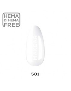 501 hvit UV Gel Polish Makear