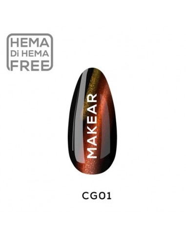GC01 Galaxy Cat Eye  Gel Polish MAKEAR