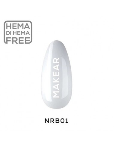 Makear White - Nude Rubber Base NRB01