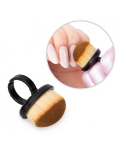 Molly Nails svart støvbørste
