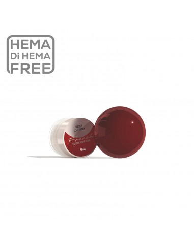 French Manicure Gel Cherry Makear...