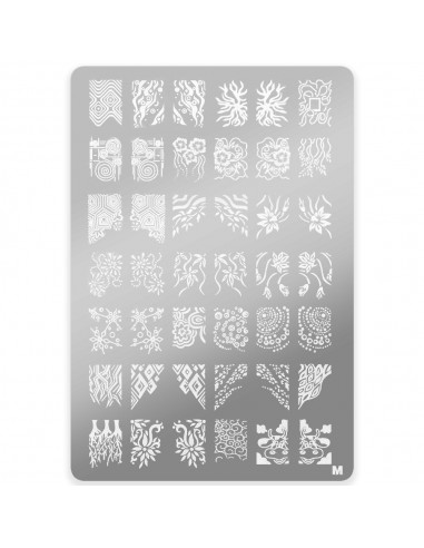 Stempelplater Large nr M