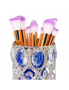 Børste stativ, sølv. 2