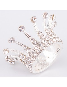 Børstestativ sølvkrone med... 2