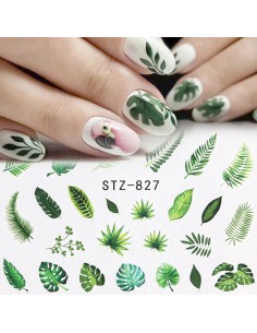 Akvarell negleklistremerker... 2