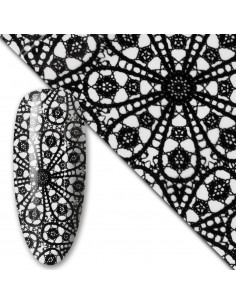 Neglefolie 80 cm Black Nr 8