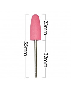 Gummifreser, rosa oval, 10 stk 2