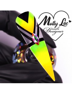 Smoke Nails neon green Nr 02 2