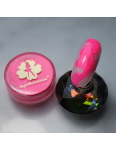 Smoke Nails neon light pink... 2