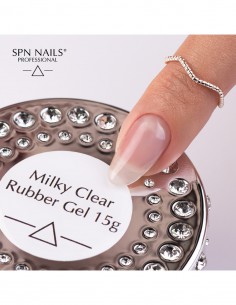 Milky Clear Rubber Gel 15g 2