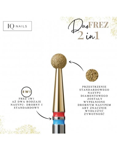 Freser med belegg 2in1 DuoFrez...