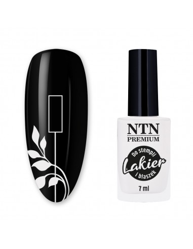 Stempel og platelakk NTN Premium hvit...