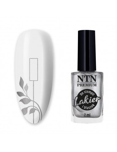 Stempel og platelakk NTN Premium sølv...