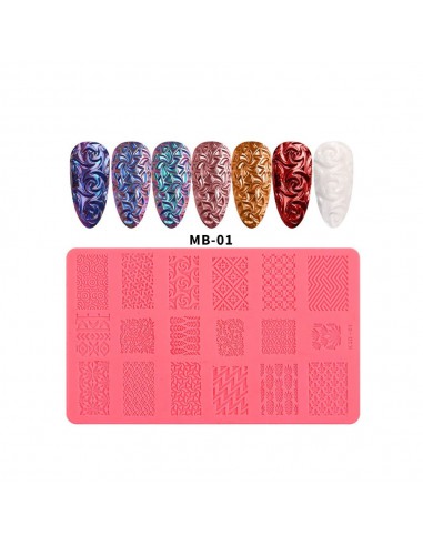 Silikonformer for dekorering under...