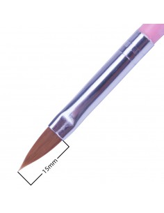 Pensel naturlig hår nr4 2