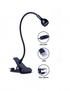 Bordlampe UV LED 5W Sort 2