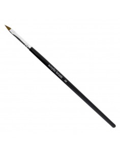 Akrylbørste, sort Nails,...