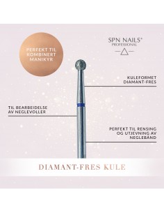 Diamant fres - kule SPN NAILS 2