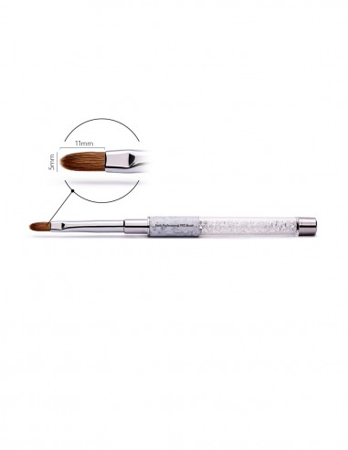 Børste 6 Oval Nails Professional PRO...