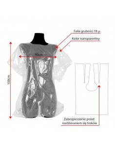 Folie frisørkappe,... 2