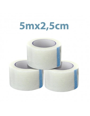hypoallergen tape 5 m x 2,5 cm 1stykk