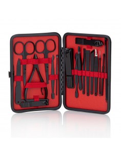 Sett med 18 kosmetiske...