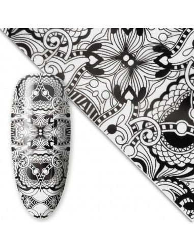 Negleoverføringsfolie 80 cm Sort nr. 13