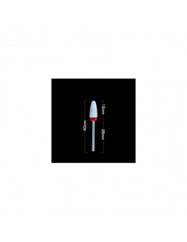 Keramisk kutter for massefjerning -...