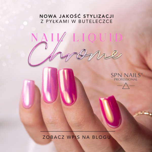 En ny kvalitet på styling med pollen i Nail Liquid Chrome-flasken!